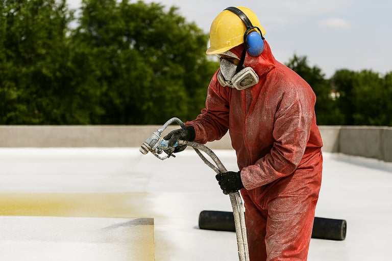Waterproofing and thermal insulation works