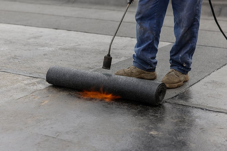 Waterproofing and thermal insulation works