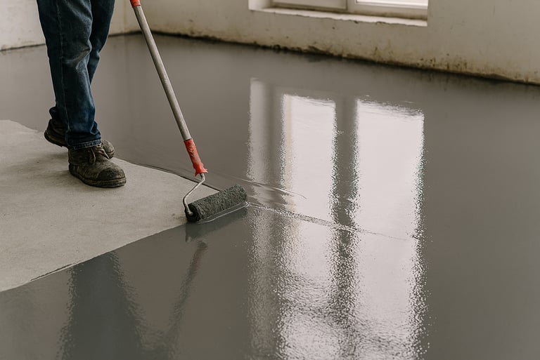 Waterproofing and thermal insulation works